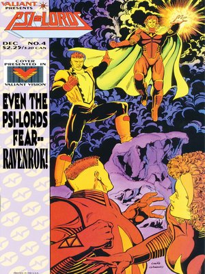 cover image of Psi-Lords (1994), Issue 4